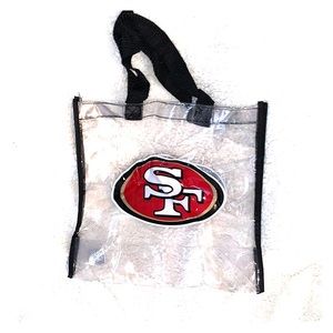 Clear 49er bag/tote